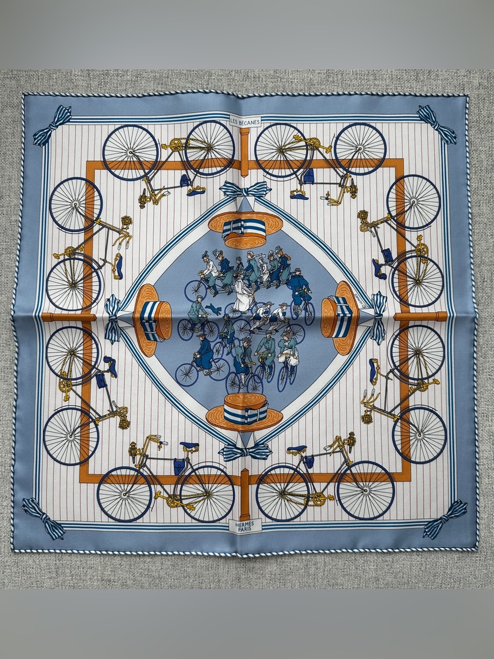Hermes Les Becanes scarf 45